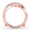 Thumbnail Image 2 of Diamond Enhancer Ring 1/2 ct tw Round-cut 14K Rose Gold
