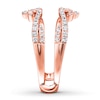 Thumbnail Image 3 of Diamond Enhancer Ring 1/2 ct tw Round-cut 14K Rose Gold
