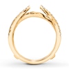 Thumbnail Image 2 of Adore Diamond Enhancer Ring 1/3 ct tw Round-cut 14K Yellow Gold