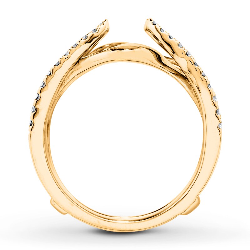 Main Image 2 of Adore Diamond Enhancer Ring 1/3 ct tw Round-cut 14K Yellow Gold