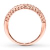 Diamond Wedding Ring 1/5 ct tw Round-cut 10K Rose Gold