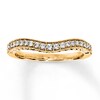 Diamond Wedding Ring 1/5 ct tw Round-cut 10K Yellow Gold