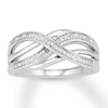 Diamond Ring Sterling Silver