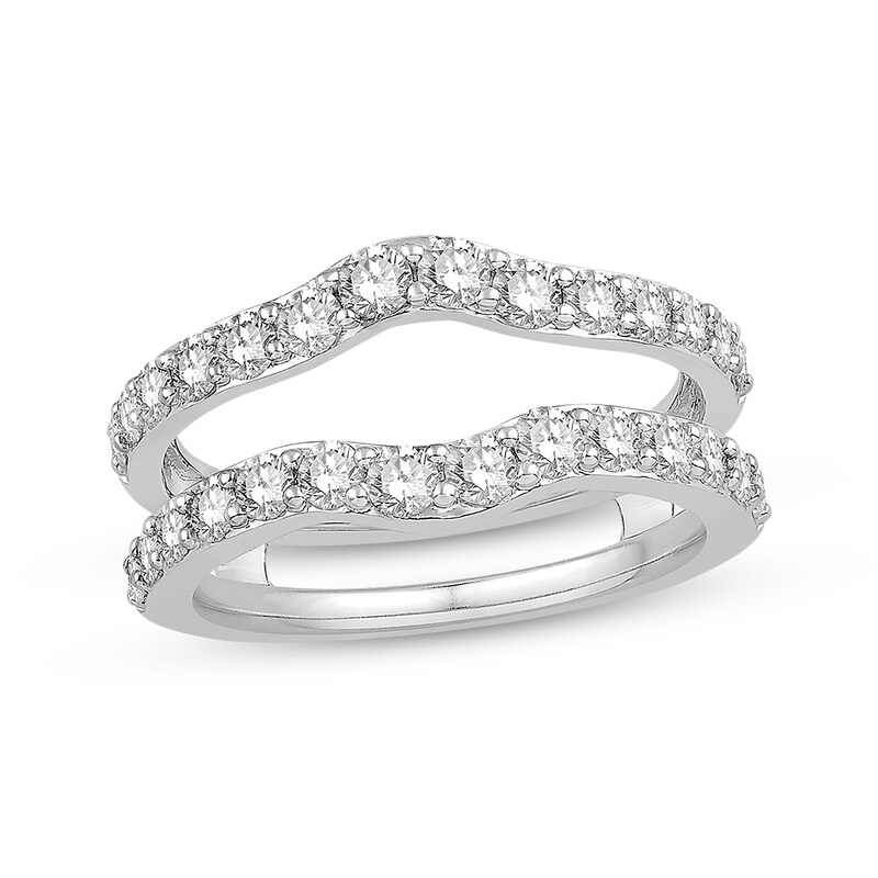 Main Image 1 of Diamond Enhancer Ring 1-1/4 ct tw Round-cut 14K White Gold