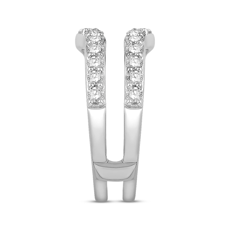 Main Image 3 of Diamond Enhancer Ring 1-1/4 ct tw Round-cut 14K White Gold