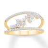 Thumbnail Image 1 of Diamond Ring 3/8 ct tw Round-cut 10K Yellow Gold