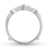 Diamond Enhancer Ring 1/4 ct tw Round-cut 14K White Gold