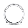 Thumbnail Image 1 of Diamond Enhancer Ring 1/4 ct tw Round-cut 14K White Gold