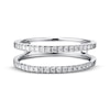 Thumbnail Image 3 of Diamond Enhancer Ring 1/4 ct tw Round-cut 14K White Gold