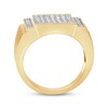 Men's Diamond Ring 1 ct tw Round-cut 10K Yellow Gold