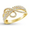 Le Vian Vanilla Diamond Ring 5/8 Carat tw 14K Honey Gold