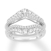 Thumbnail Image 1 of Diamond Enhancer Ring 1 ct tw Round-Cut 14K White Gold