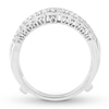 Thumbnail Image 2 of Diamond Enhancer Ring 1 ct tw Round-Cut 14K White Gold