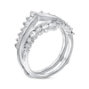 Round-cut Diamond Enhancer Ring 1 ct tw 14K White Gold