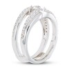 Diamond Enhancer Ring 1/2 ct tw 14K White Gold