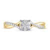 Thumbnail Image 2 of Diamond Ring 1/5 ct tw 10K Yellow Gold