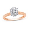Diamond Ring 1/4 ct tw 10K Two-tone Gold