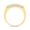 Men's Diamond Fashion Ring 1 ct tw Round-cut 10K Yellow Gold