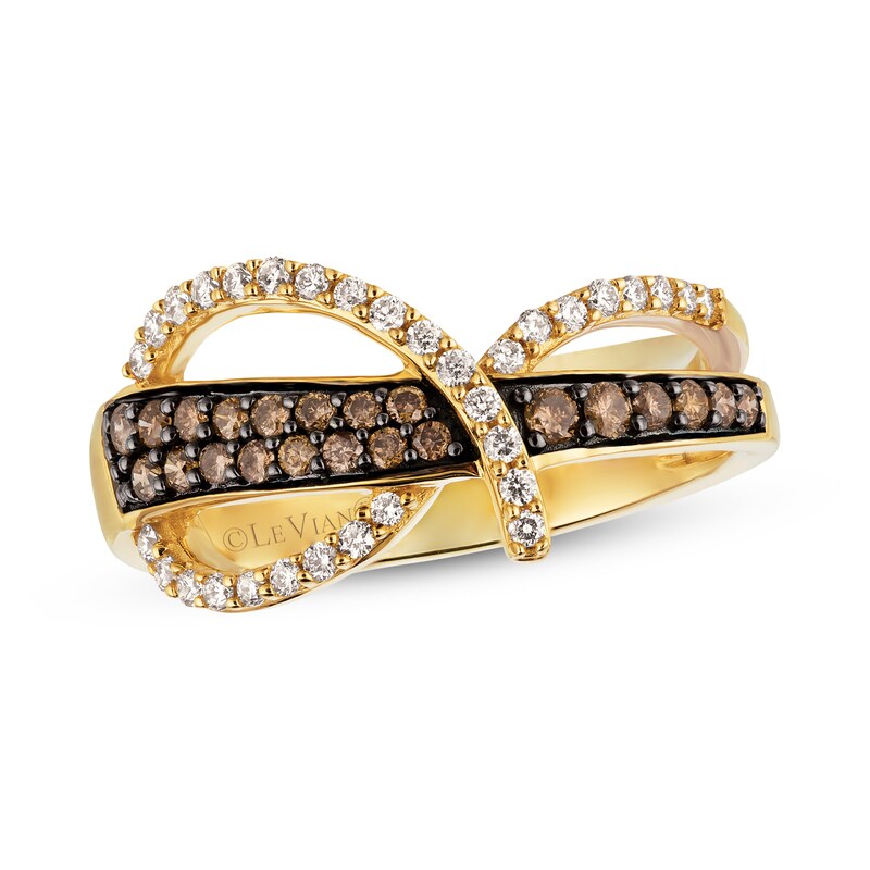 Le Vian Diamond Ring 1/2 ct tw 14K Honey Gold