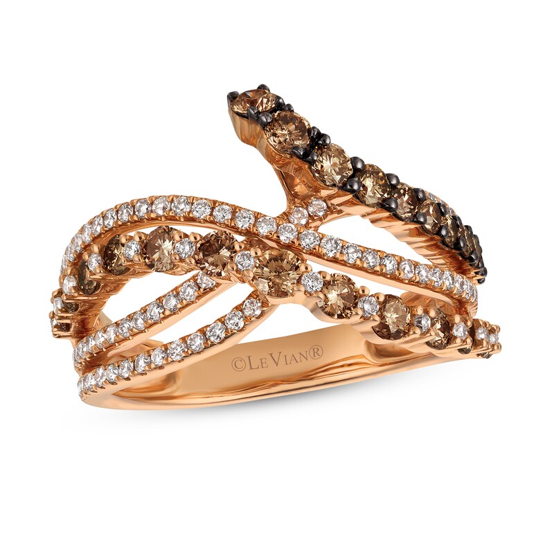 Le Vian Diamond Ring 1-1/3 ct tw 14K Strawberry Gold