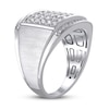 Men's Diamond Engagement Ring 1-3/8 ct tw 14K White Gold