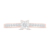 Thumbnail Image 2 of Diamond Promise Ring 1/6 ct tw 10K Rose Gold