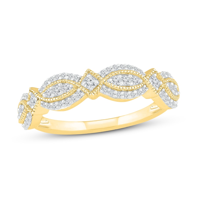 Diamond Promise RIng 1/3 ct tw 10K Yellow Gold