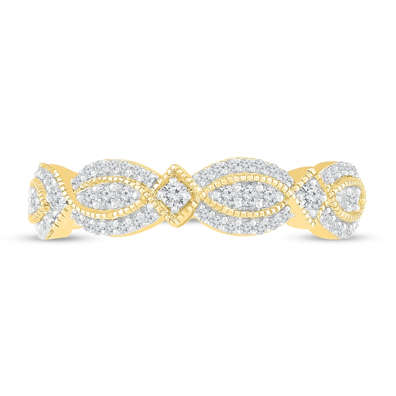 Diamond Promise RIng 1/3 ct tw 10K Yellow Gold
