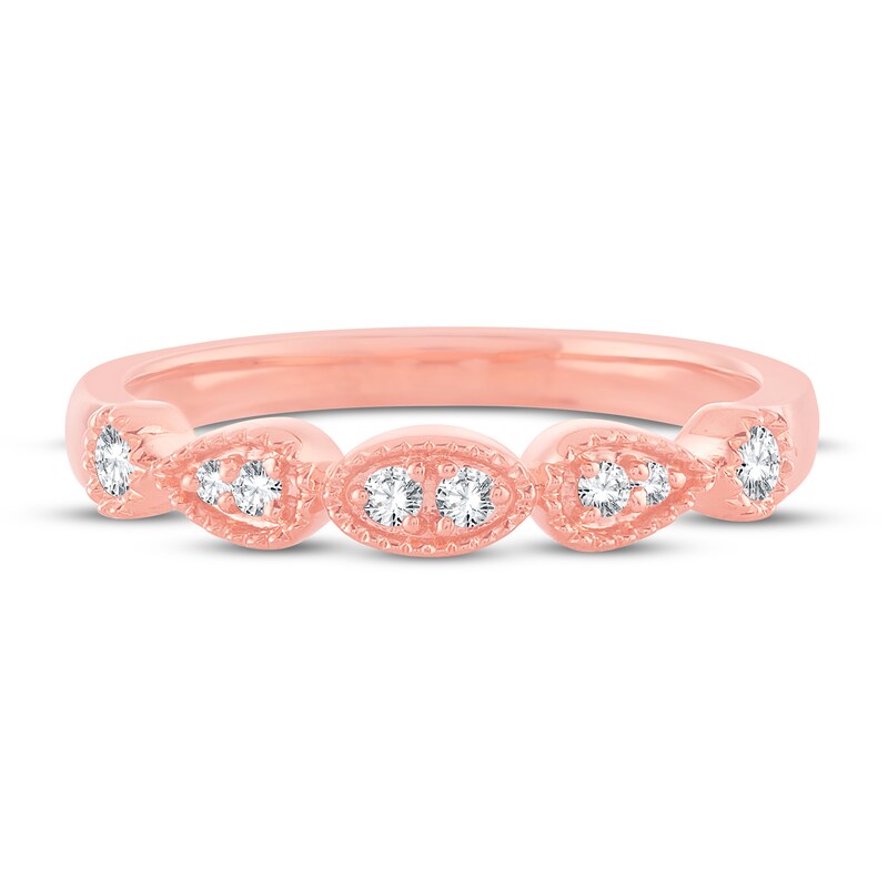 Main Image 3 of Diamond Ring 1/6 ct tw 10K Rose Gold