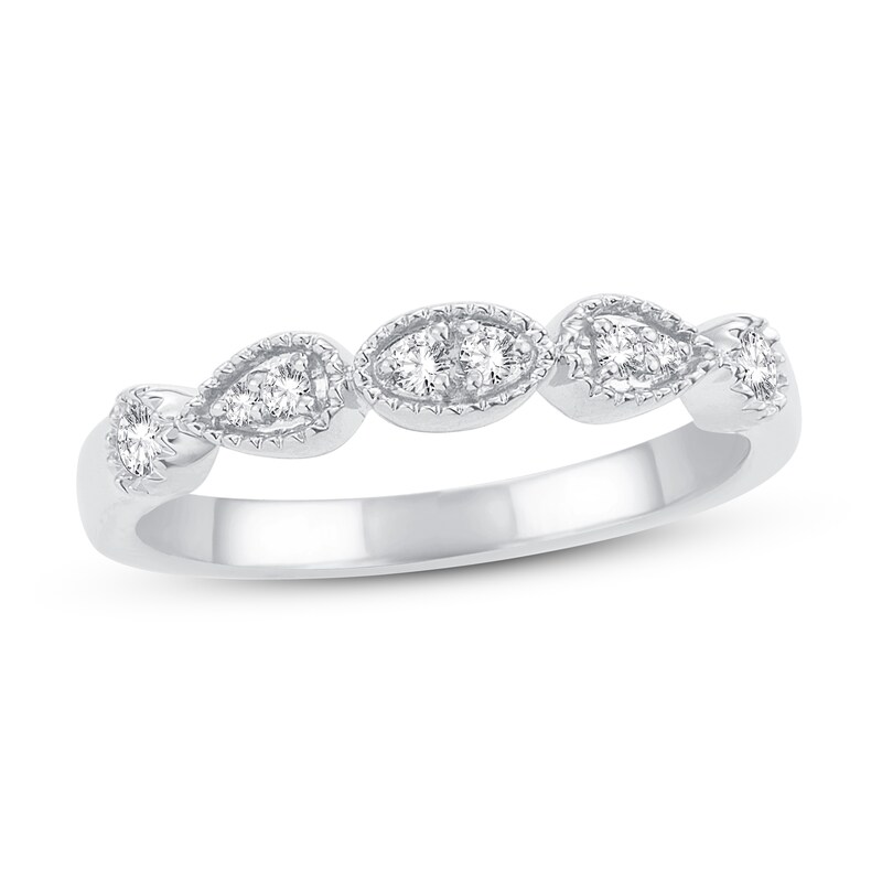 Diamond Ring 1/6 ct tw 10K White Gold