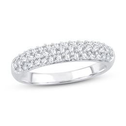 Diamond Fashion Ring 1/2 ct tw 10K White Gold