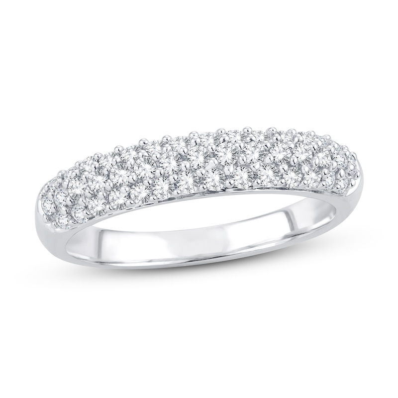 Main Image 1 of Diamond Fashion Ring 1/2 ct tw 10K White Gold