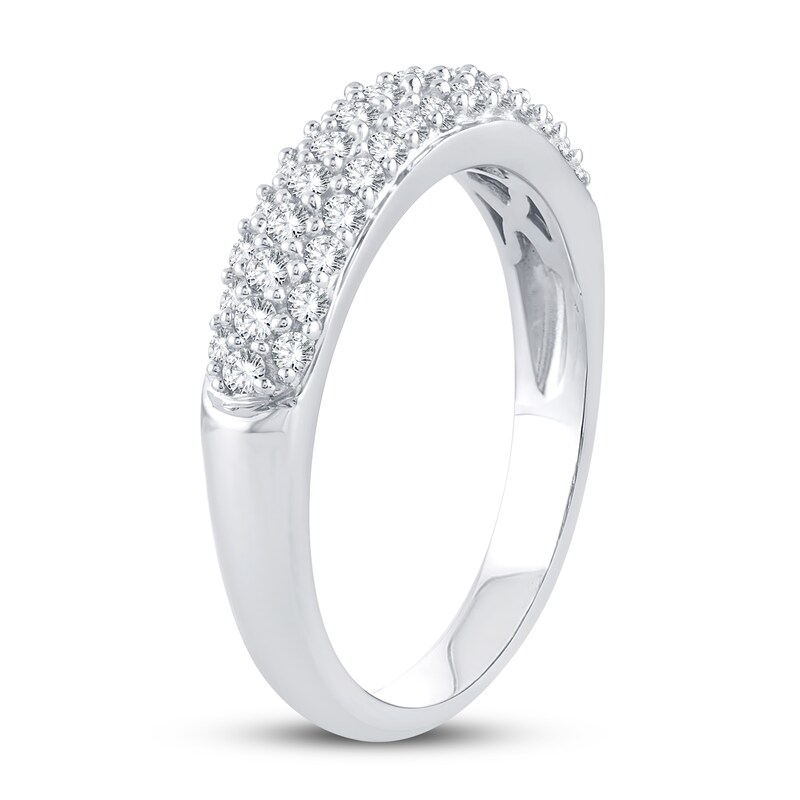 Main Image 2 of Diamond Fashion Ring 1/2 ct tw 10K White Gold