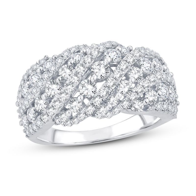 Diamond Fashion Ring 2 ct tw 14K White Gold
