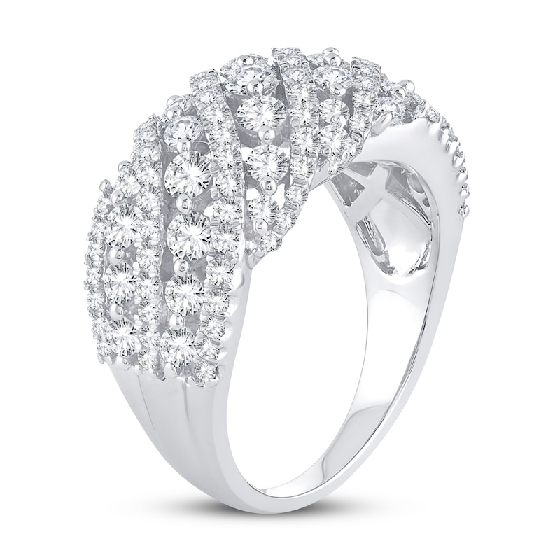 Diamond Ring 2 ct tw 14K White Gold