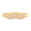 Thumbnail Image 3 of Diamond Fashion Ring 1/6 ct tw 10K Yellow Gold