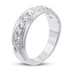 Men's Diamond Wedding Band 1 ct tw 10K White Gold