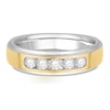 Thumbnail Image 3 of Men's Diamond Ring 1/2 ct tw 14K Two-Tone Gold