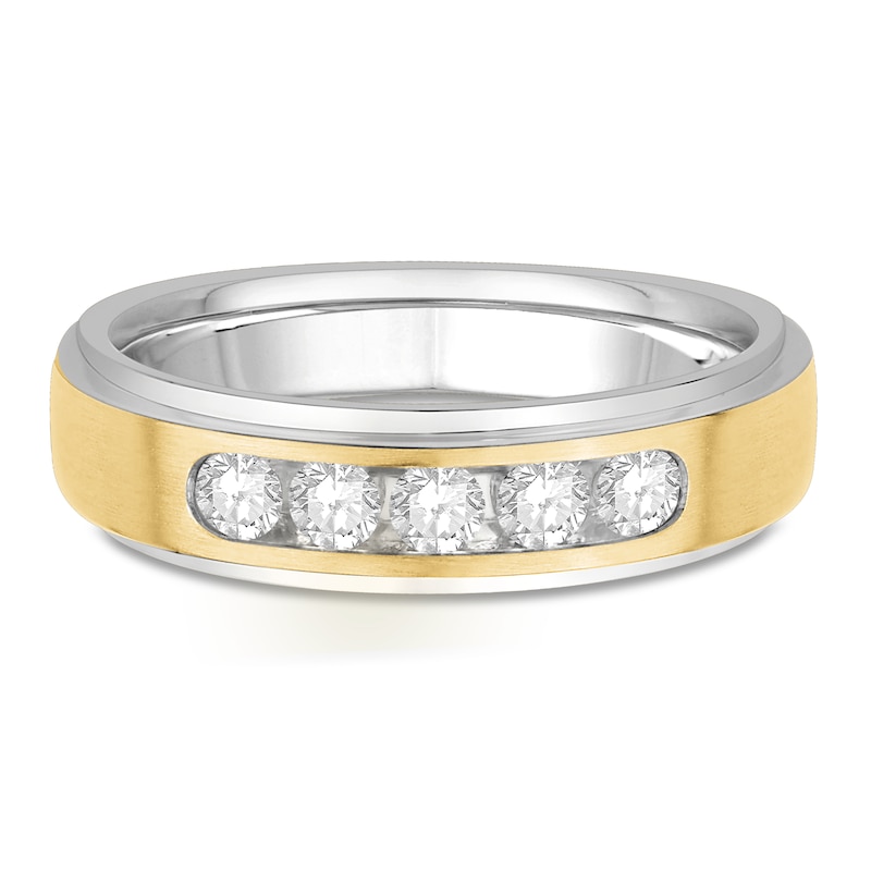 Men's Diamond Ring 1/2 ct tw 14K Two-Tone Gold