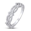 Diamond Ring 1/3 ct tw Round-cut 10K White Gold
