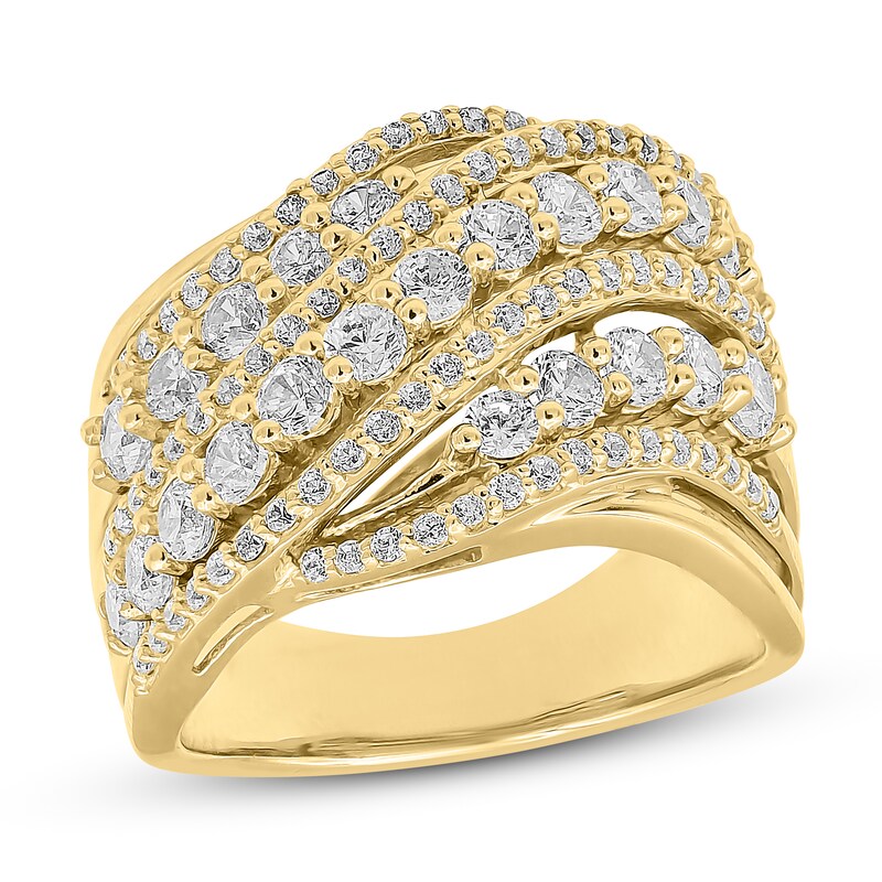 Diamond Fashion Ring 2 ct tw 10K Yellow Gold