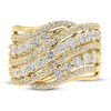 Diamond Fashion Ring 2 ct tw 10K Yellow Gold