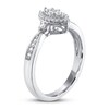 Thumbnail Image 1 of Diamond Promise Ring 1/5 ct tw Round-cut Sterling Silver