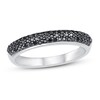 Thumbnail Image 1 of Black Diamond Ring 1/3 ct tw Sterling Silver