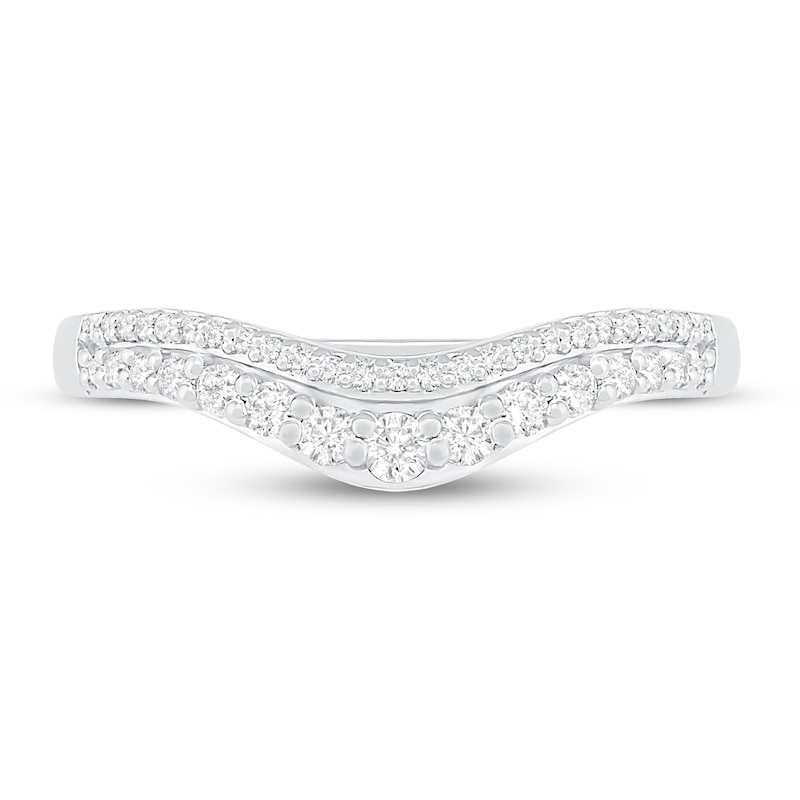 Main Image 2 of Diamond Ring 1/4 ct tw Round-cut Sterling Silver
