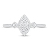 Thumbnail Image 2 of Diamond Fashion Ring 1/6 ct tw Round-cut 10K White Gold