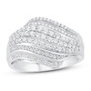 Thumbnail Image 1 of Diamond Ring 5/8 ct tw Round-cut Sterling Silver