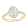 Diamond Fashion Ring 1/3 ct tw Round-cut 10K Yellow Gold