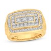 Men's Diamond Fashion Ring 1-1/2 ct tw 10K Yellow Gold