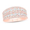 Thumbnail Image 1 of Diamond Fashion Ring 1 ct tw Round-cut 10K Rose Gold